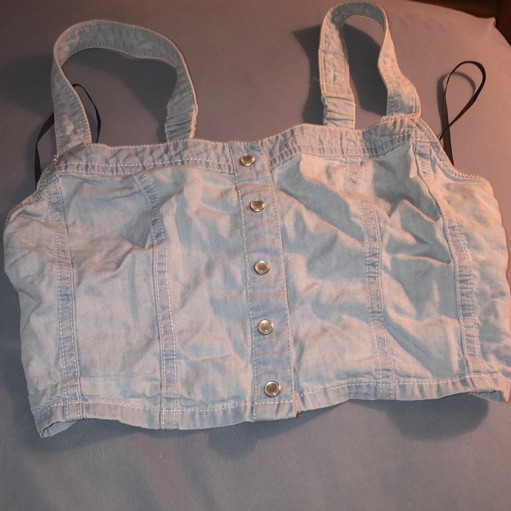 Forever 21 Jean Bra top